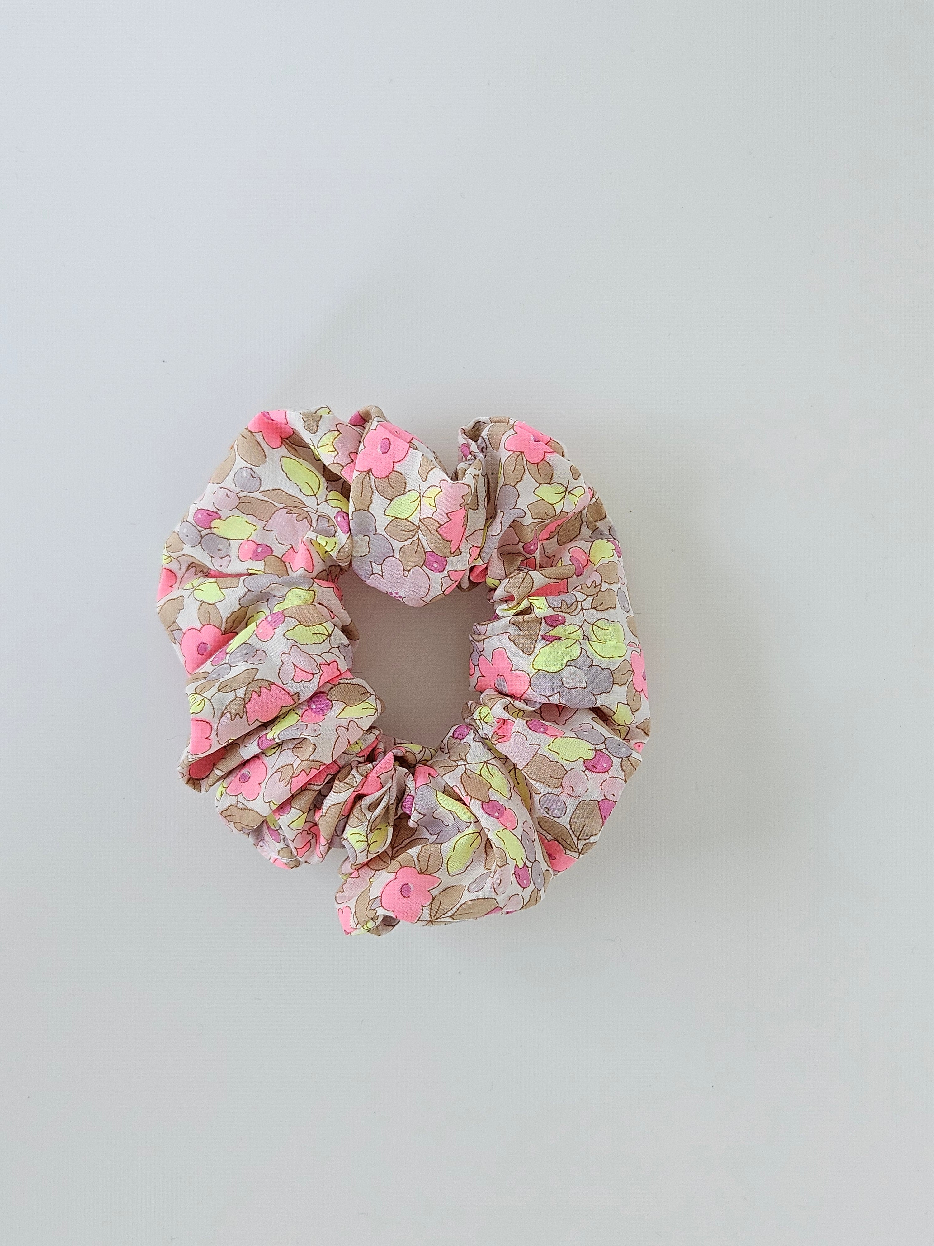 Print Scrunchie Floral Lumo