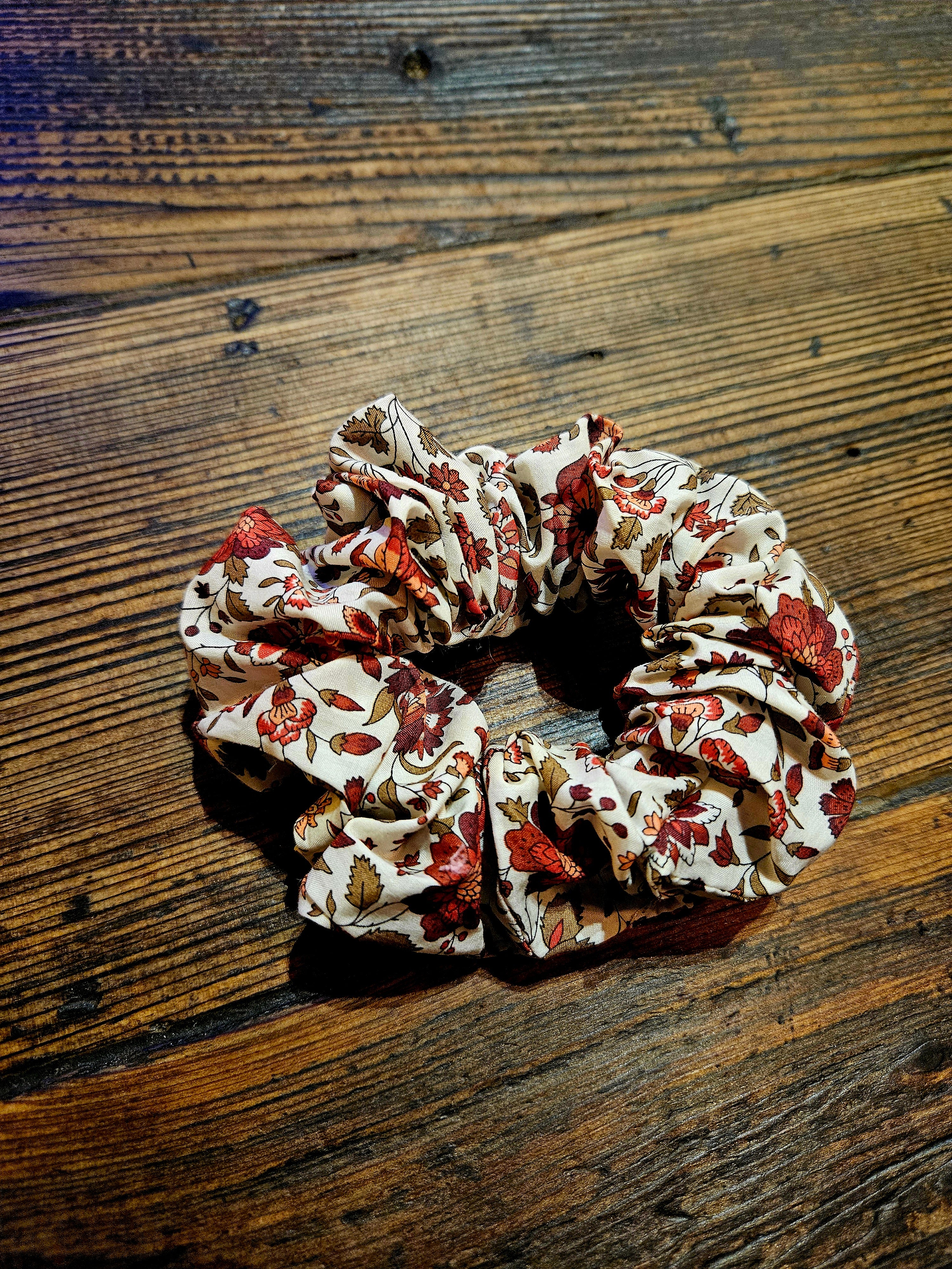 Print Scrunchie Floral Lumo
