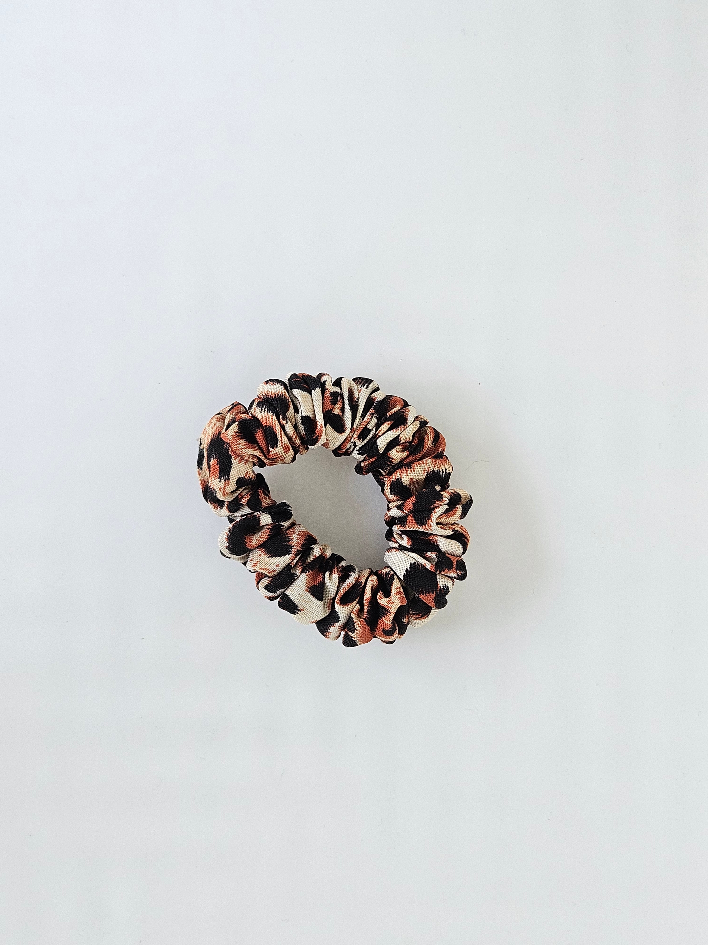 Leopard Print Scrunchie