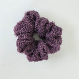 Richa Teddy Textured Soft Scrunchie Red