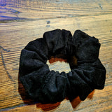 Corduroy Scrunchie Black