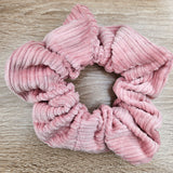 Corduroy Scrunchie Blue