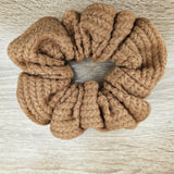 Jessica Textured Scrunchie Cream