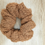 Teddy Soft Scrunchie Mustard