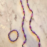 Nicole Upcycled Paper Bead Bracelet