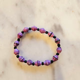 Nicole Upcycled Paper Bead Bracelet