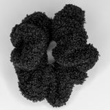 Ebony Fluffy Scrunchie
