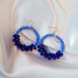 Anele Crystal Hoop Earrings