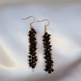 Jacquelyn Crystal Dangle Earrings