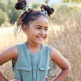 Print Scrunchie Sage