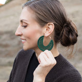 Lisa Earrings Forest