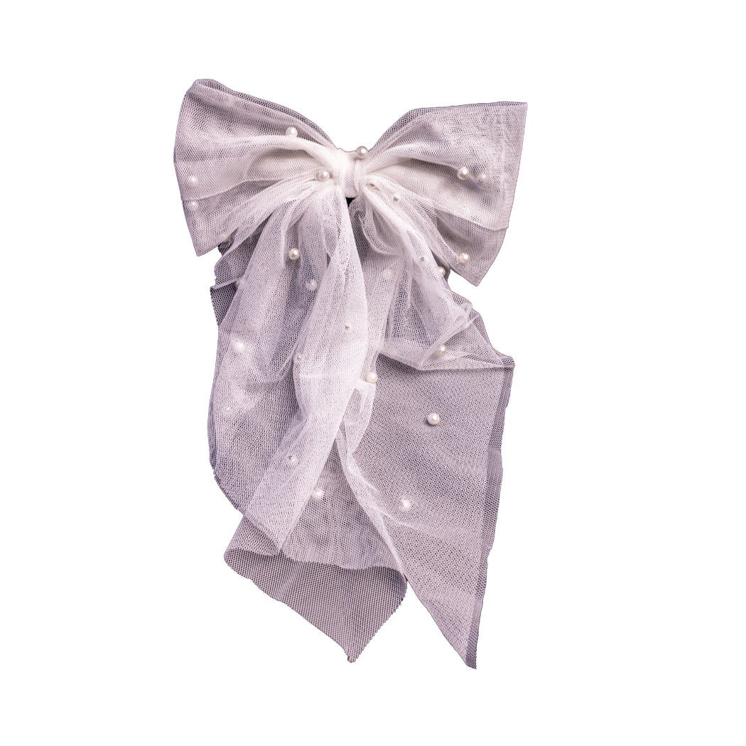 Whimsy White Bow