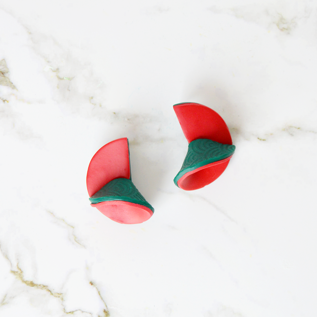 Christmas Fold Earrings