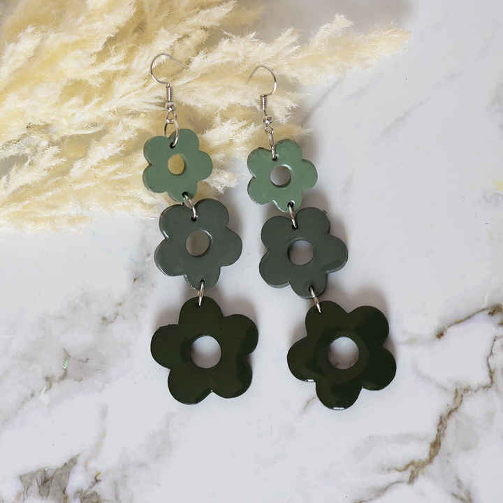 Floral Drop Earrings