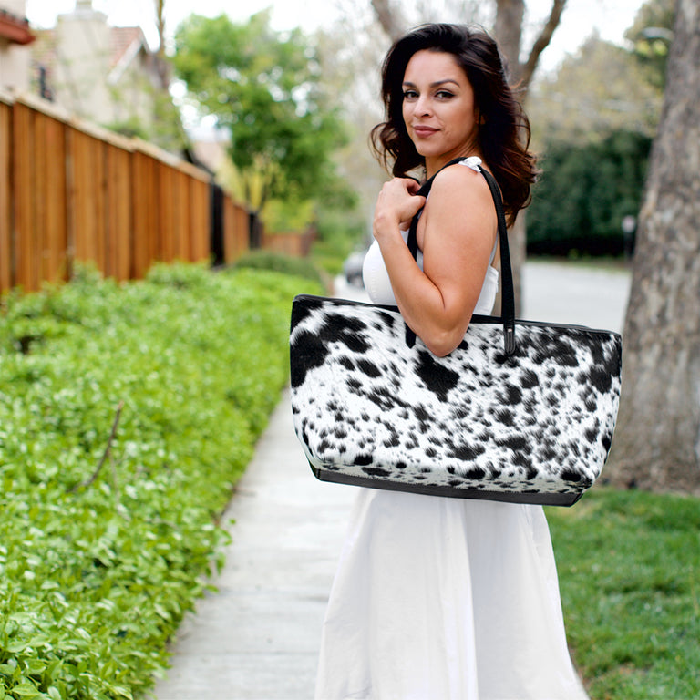 Oversized Nguni Tote